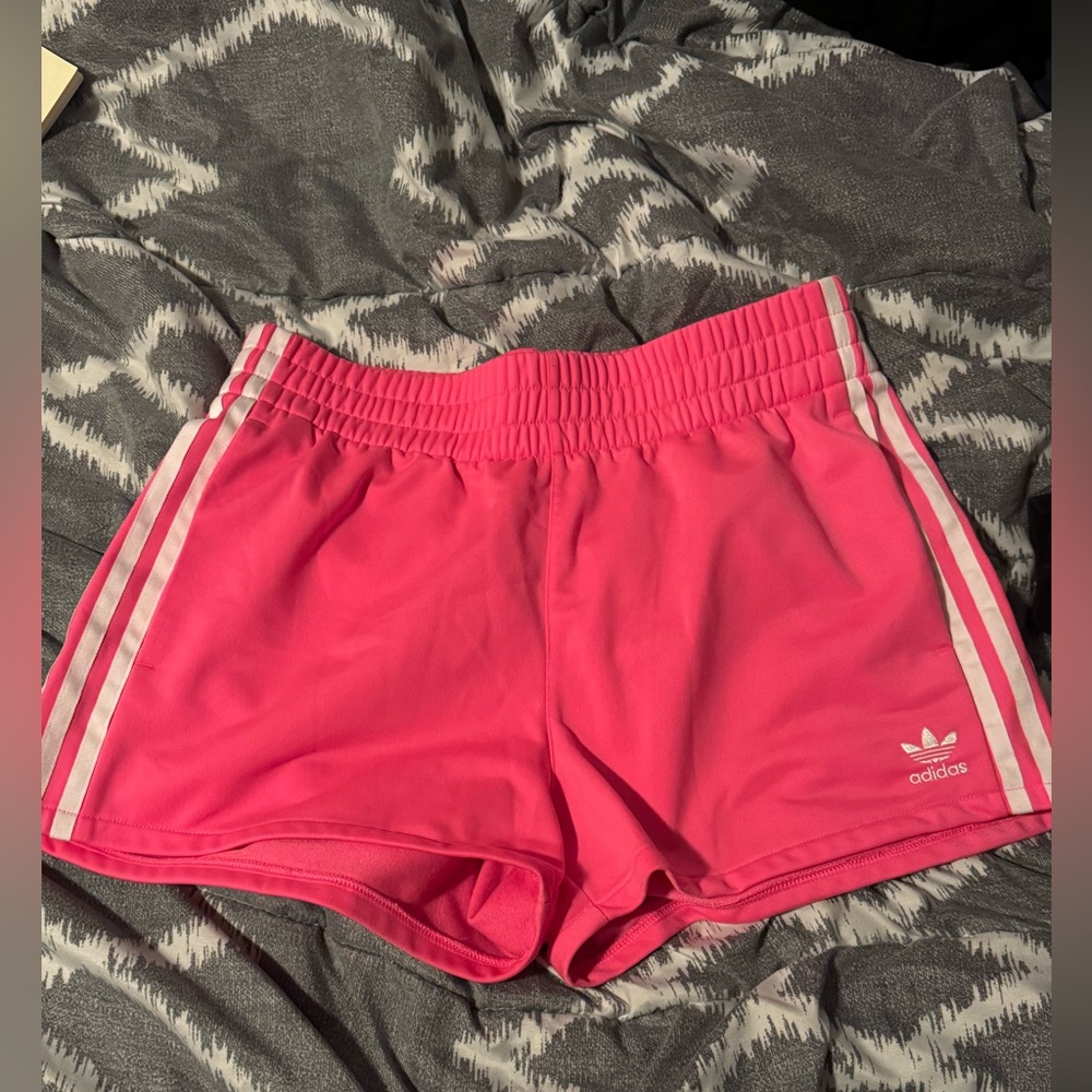 Adidas Women's Hot Pink Athletic Shorts